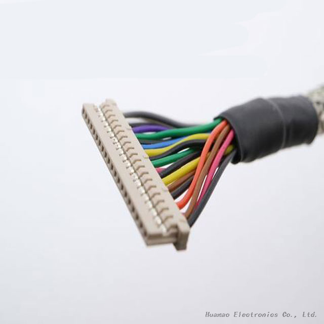 Hrs DF14 series 1.25mm Pitch Wire Harness Connector Cable Assembly for Battery 