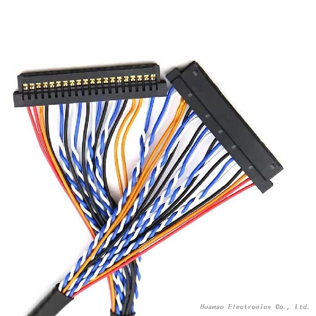 Jae Fis Series 1.25mm Pitch Connector Wire Harness Cable Assembly for Medical Equipment And LCD