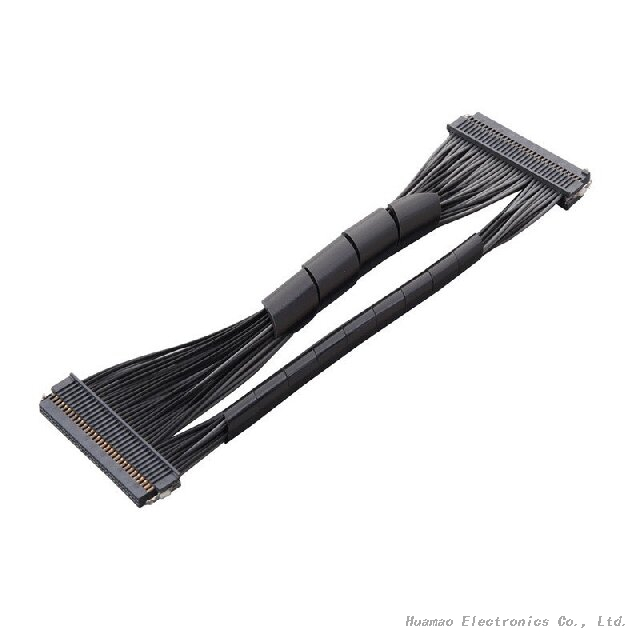 Samtec Cc03r-2830-01-G Terminal Wire 1.27mm Pitch Connector Harness Cable Assembly