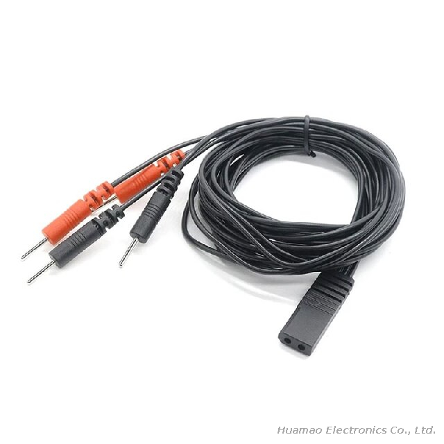 Red And Black Two-color Pin Connecting Cable for Medical Cable
