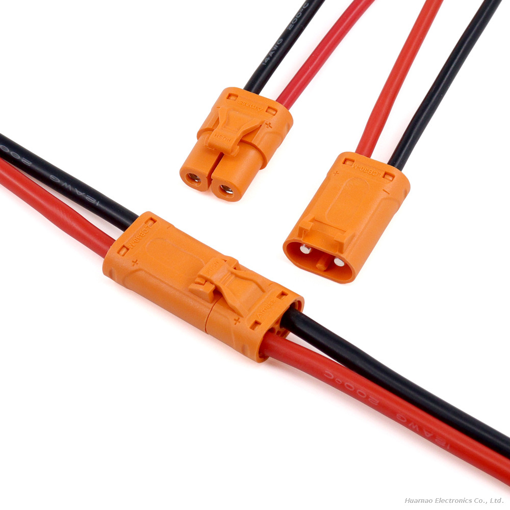 35A Plug Connector Cable XT60 Lithium Battery Wire Harness LCB30 Male & Female Connector Wire