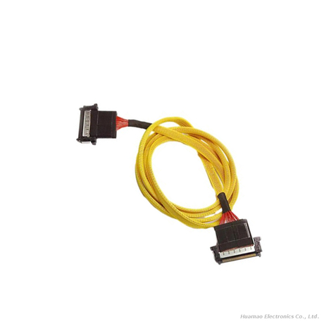 JAE Fi-Re 51Pin LVDS High-Definition LCD Screen Cable 4K Coaxial Screen Cable