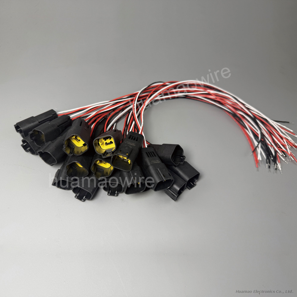 TE 2356631-1 Automotive Centerline Sealable Black Wire Power Cable Harness Wrap with Non-flammable Adhesive Tape