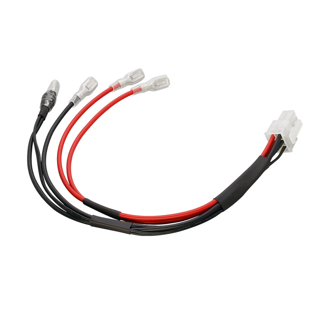 Molex 5557-06R-210 to 4.8 Crimp Terminal Wire 187 Cable With Transparent Sheath (2)