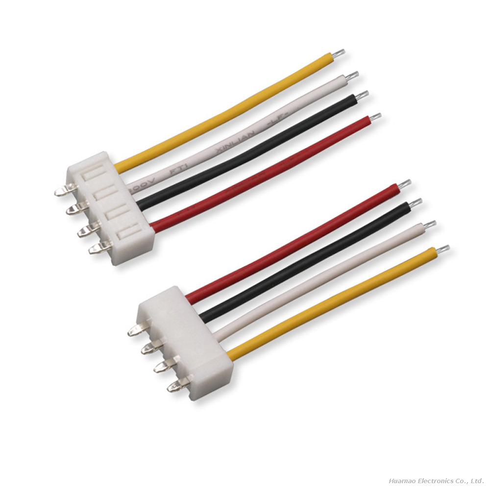 SDN3.96mm 4PIN Plug Connector Cable 1007-20AWG JST Crimp Terminal Wire
