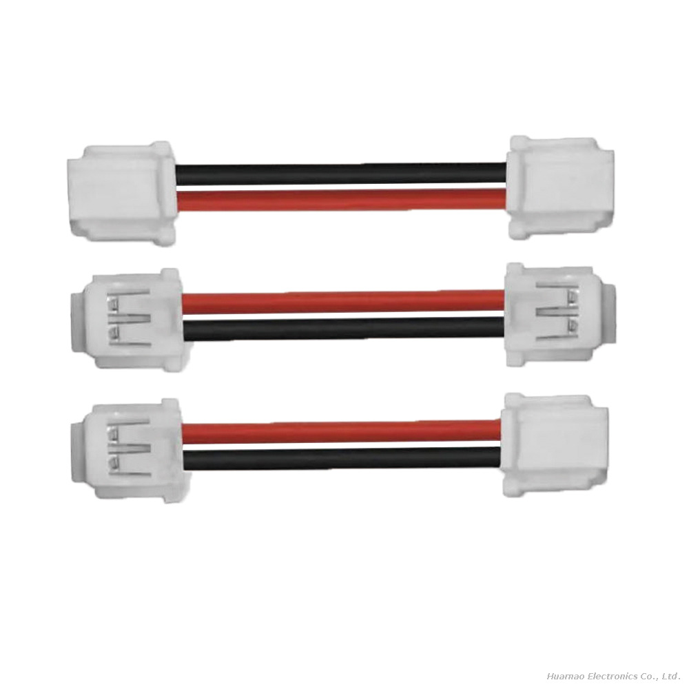 35507-2.0mm Terminal Wire #1007 Red/Black 24AWG Electrical Cable for LED Screen Wire Harness
