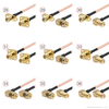 Gold Plated SMA Antenna Extension Cable - Flexible RF Coax Pigtail for WiFi Router