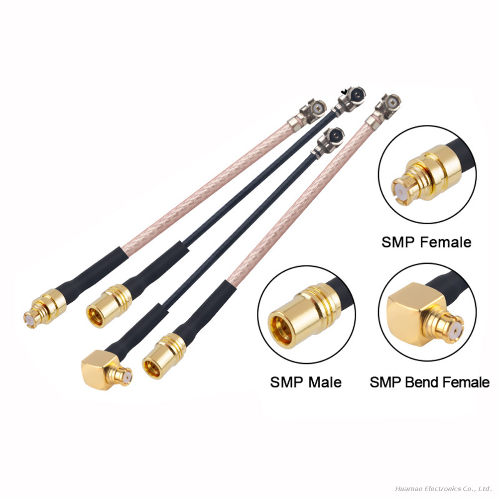 IPEX Generation To SMP RF Adapter Cable RF 1.13 RG 178 Wire Router Cable