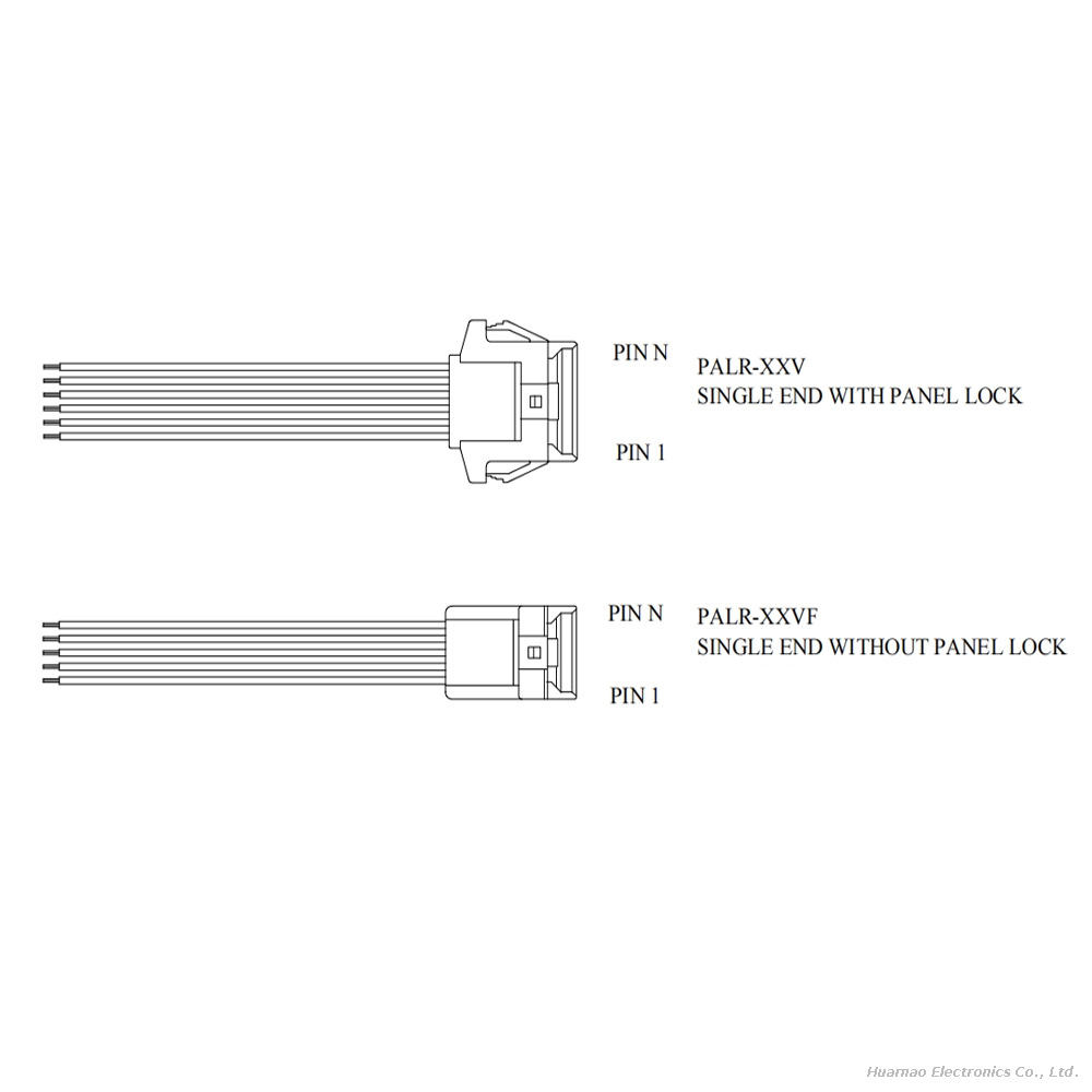 JST PALR-05VF Connector Cable PAL Series SPAL-001T-P0.5 2.0mm Terminal Wire