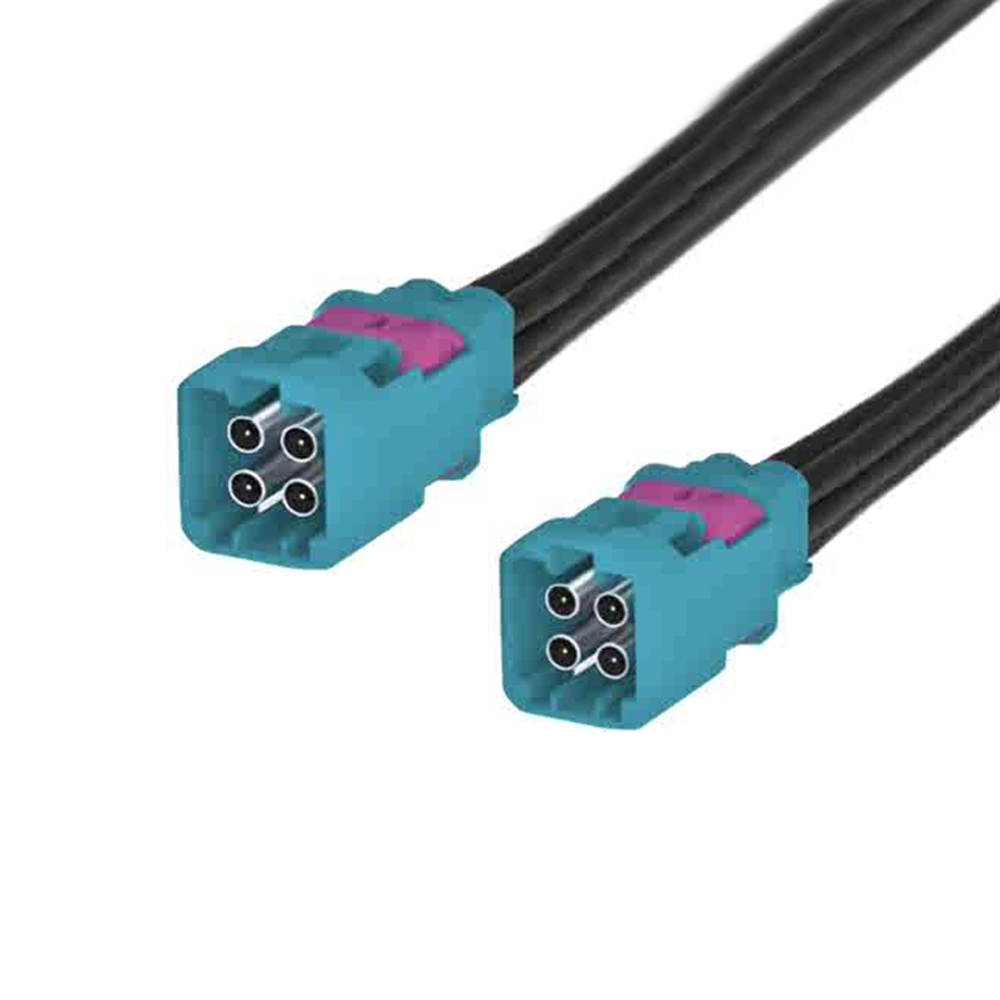 Mini Fakra 4in 1 mate-AX Male Z Buckle Wire Harness TE 2-2362803-9 RF Cable (5)