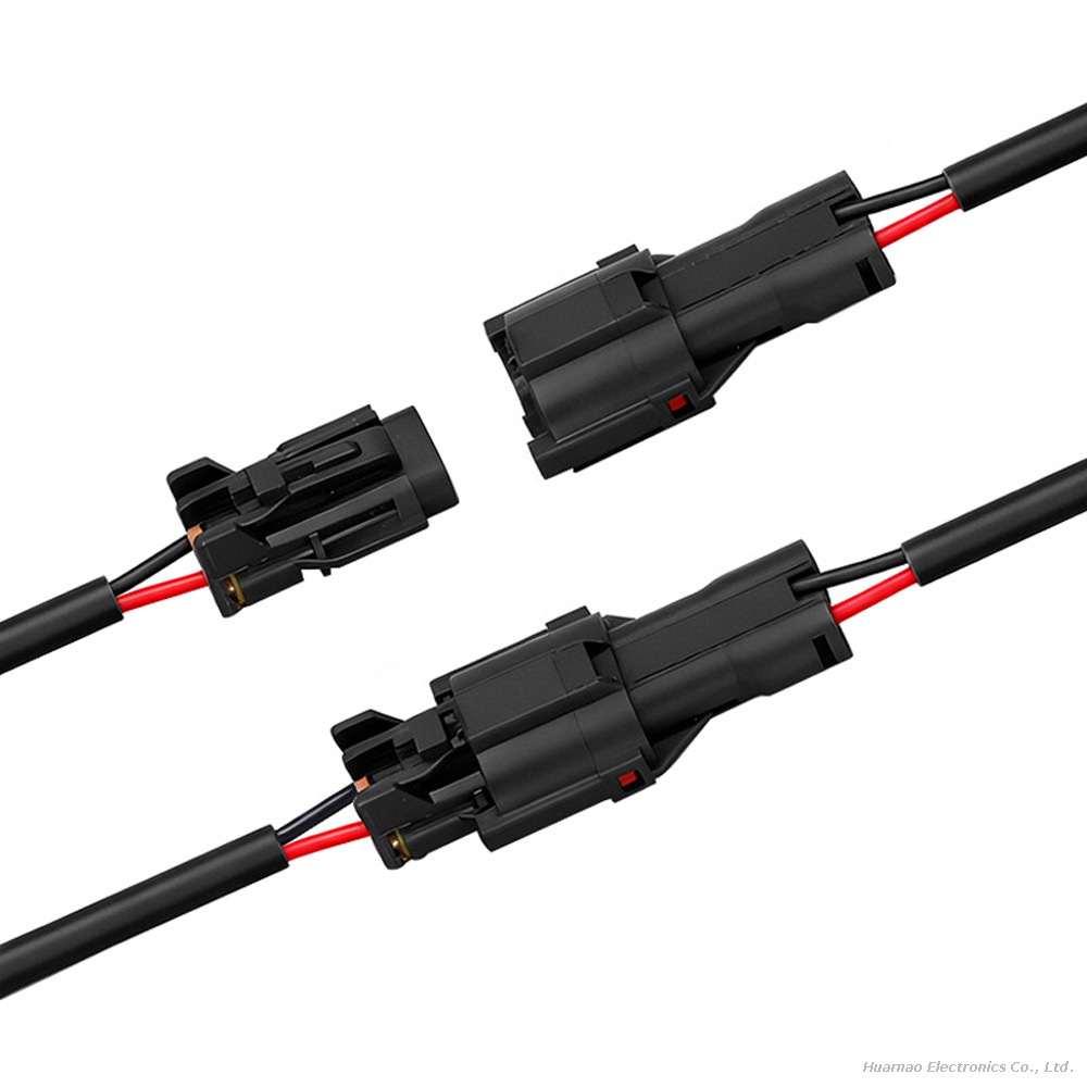 DJ7022Y-22-11 Male And Female Plug Cable 2464 22AWG Electronic Wire Automobile Waterproof Connector Cable Assembly