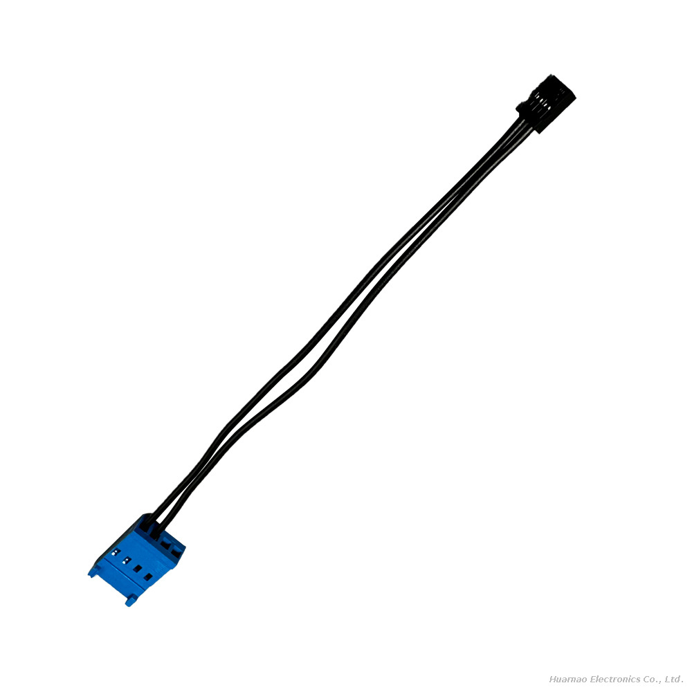 2.54mm Connection Housing TE281838-4 188744-1 To Harwin M22-30102200 3050046 Female Connector Terminal Wire