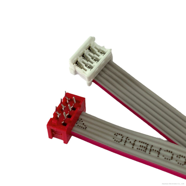MICRO/MATCH 215083 Connector 1.27mm IDC UL2651 28AWG Cable Harness MOLEX90327 Flat Ribbon Wire for Message Transfer