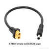 XT60 To DC5525 Barrel Jack Cable Female To Male Connector for Power Supply