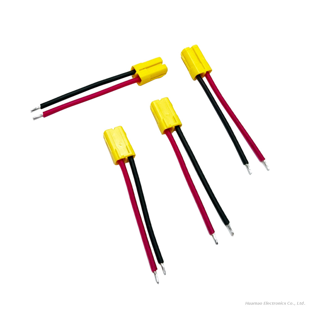 JST SFHR Series SFHR-02V-L 2Pin 1.8mm Yellow Terminal Cable Assembly