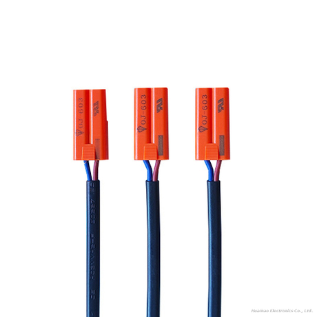 2P OJ-603 Male-Female Butt Plug LED Terminal Wire