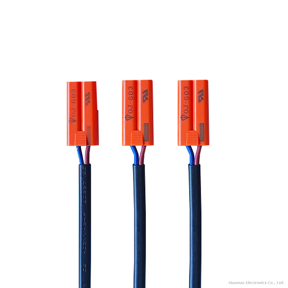 2P OJ-603 Male-Female Butt Plug LED Terminal Wire