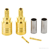 High Frequency SMB-K1.5 RF Coaxial Adapter Open Window Structure for RG316 Cable