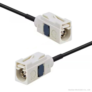 Car Radio Antenna Extension Cable Fakra B White Female Jack To Jack Pigtail Cable