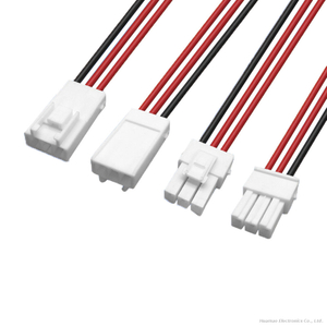 39612-3P Female And Male Terminal Wire 3.96mm Wiring Harness Customized