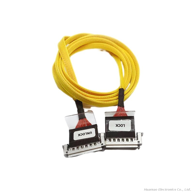 JAE Fi-Re 51Pin LVDS High-Definition LCD Screen Cable 4K Coaxial Screen Cable