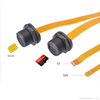 E13 Threaded Waterproof Plug IP67 IP68 Connector SDTF SIM Socket Cable Data 2K 4K