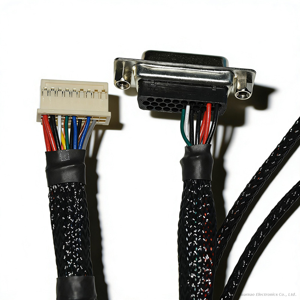 Molex50579402 To DB15P Plug Connection Cable JST Connector Printed Transmission Motor Wire Harness