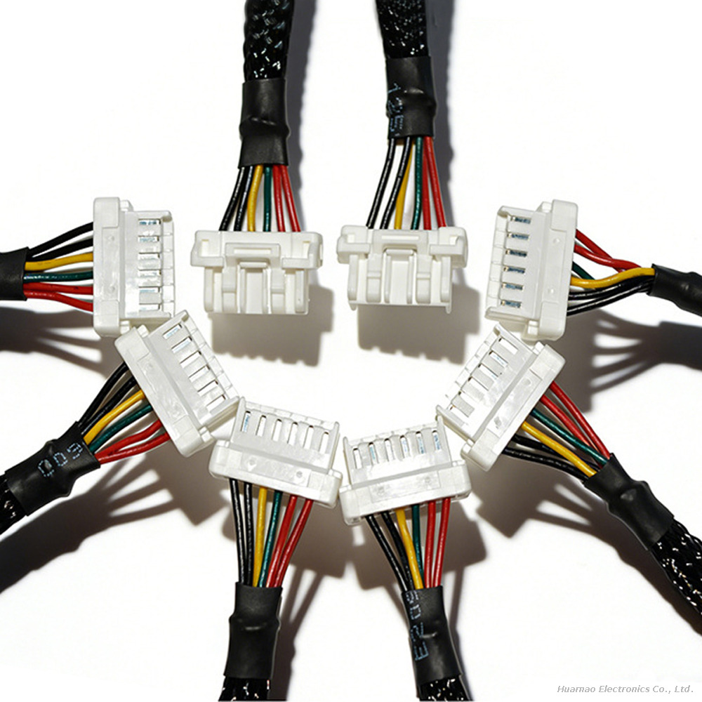 XH2.5-1*4P Terminal Wire Male And Female Docking Communication Cable AI Robot Internal Wiring Harness