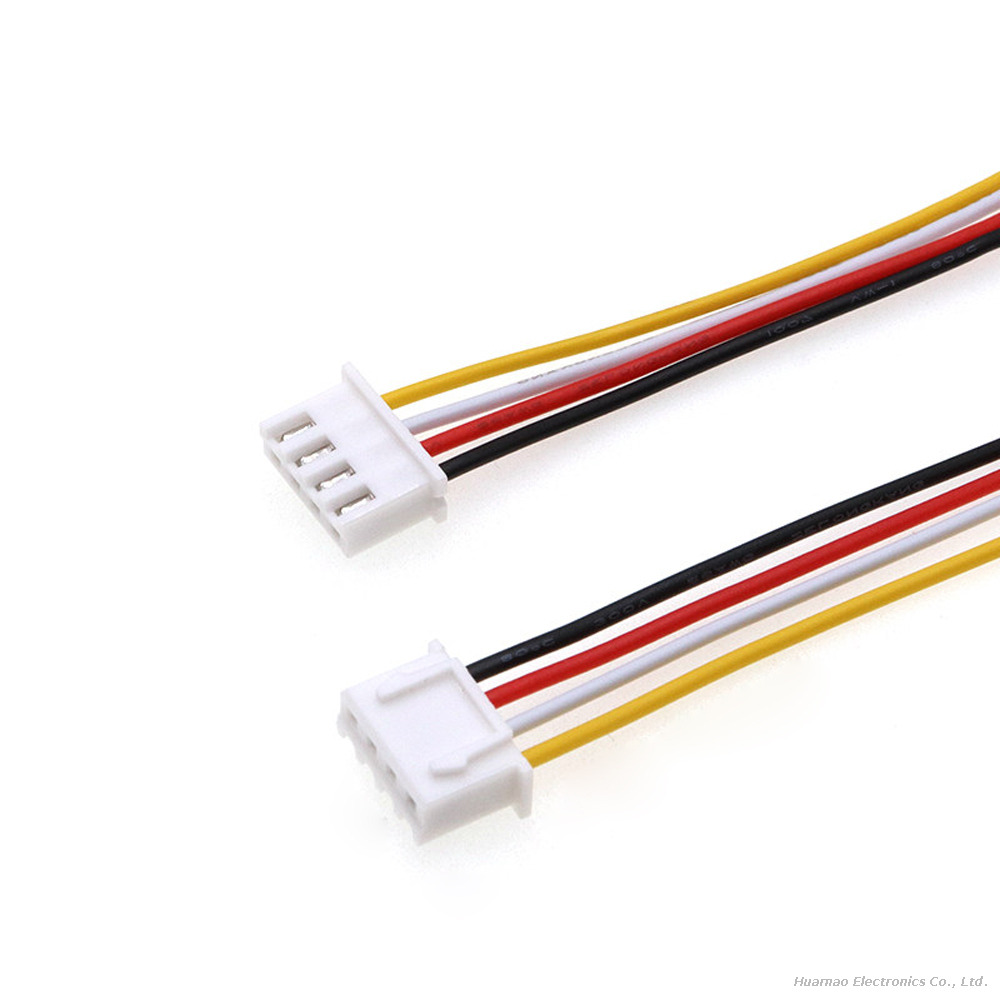 JST XH2.54mm Terminal Wire 2P/3P/4P-12P Single-Head Tinned Connector Electronic Cable