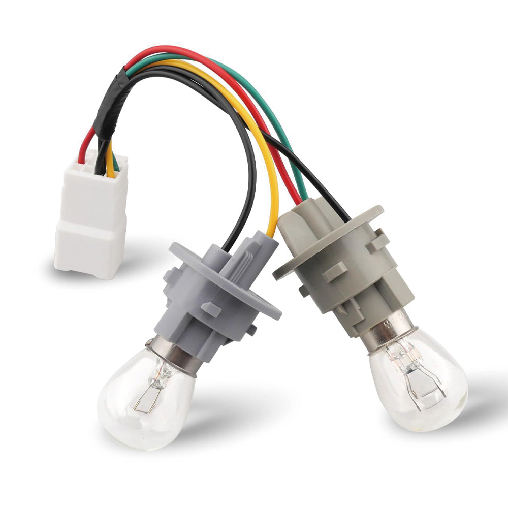 Tail Light Socket Wire Harness with Light Bulb Fit for Kia Forte 2014 2015 2016 Replace 92470-A7000 92470A7000 (1)