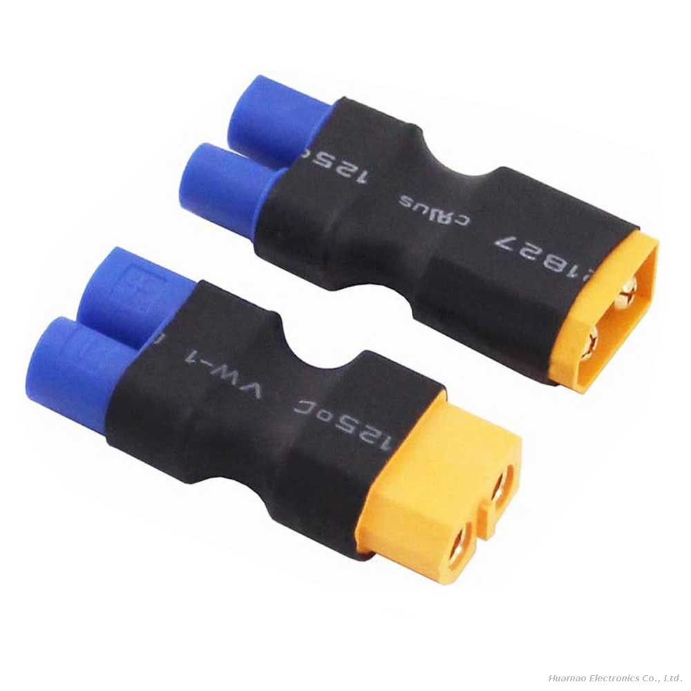 XT60-EC3 Conversion Plug 14AWG Soft Silicone Wire for RC Airplane Lithium Battery