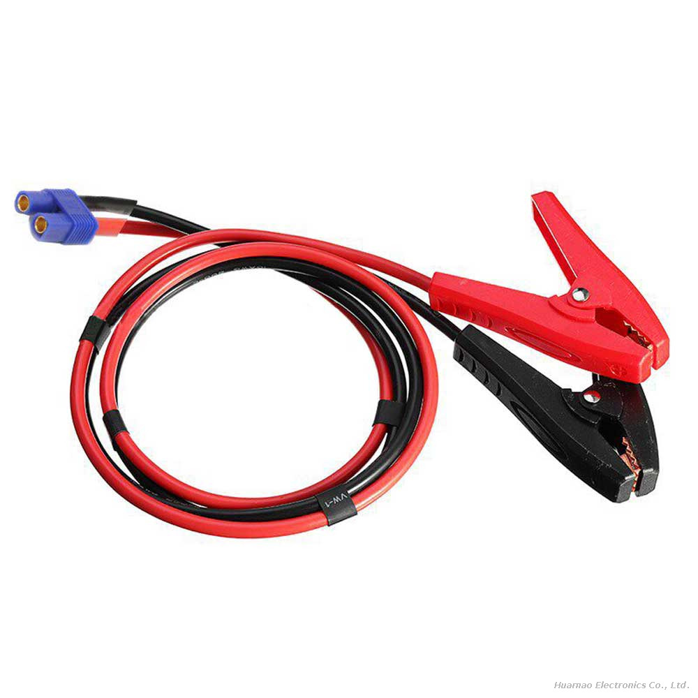 12AWG Silicone Wire Alligator Clip To XT60 XT90 EC5 Adapter for RC Drone Battery Charging