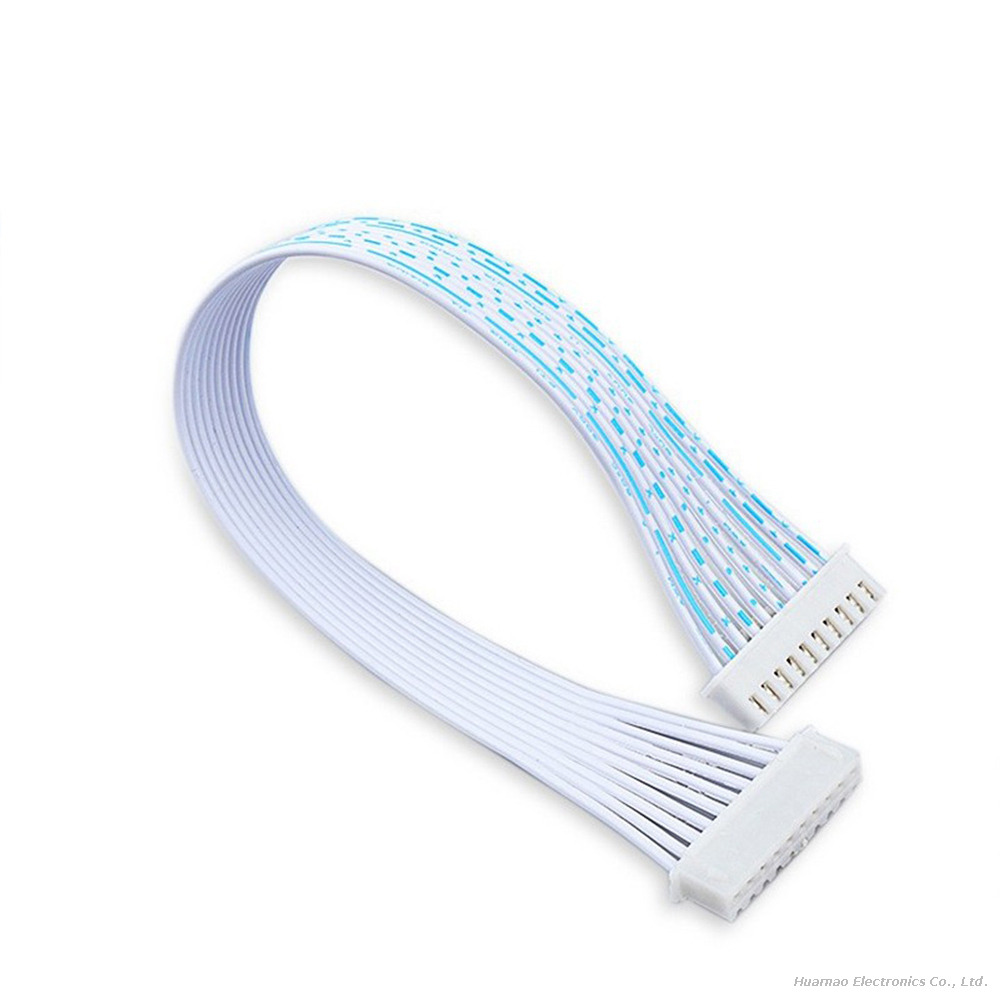 XH2.54/PH2.0 Terminal Wire Double Sided Strip Patch Cord Manufacturer Bule And White Parellel Cable