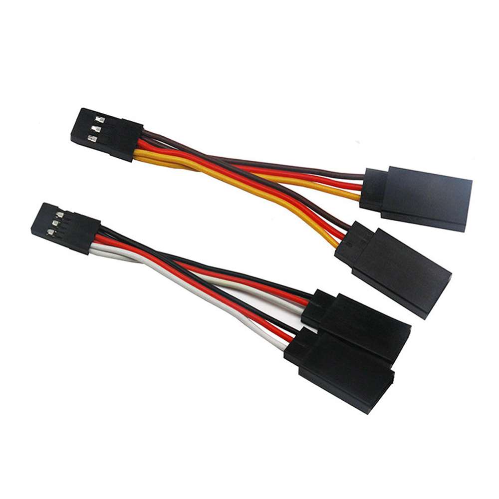 Servo Extension Cable JR FUTABA Bonded Cable 1 to 2Y Harness Leads Splitter Wire (2)