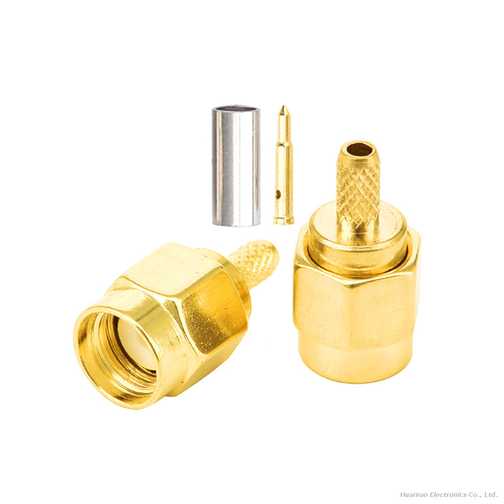SMA-J-1.5 Internal Thread Inner Pin Coaxial Connector Wireless Antenna Adapter