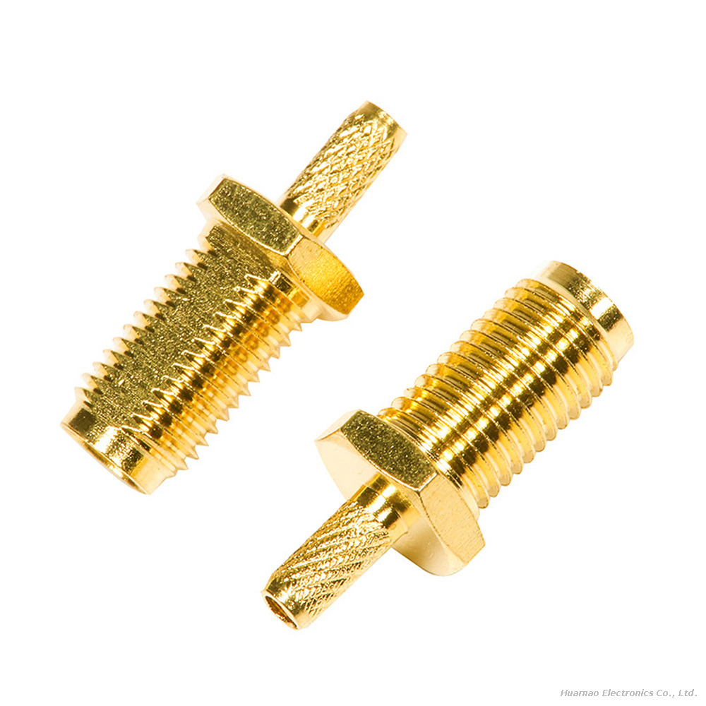 SMA-KY-1.5 Coaxial Jack Outer Thread Inner Hole High Frequency Antenna Connector