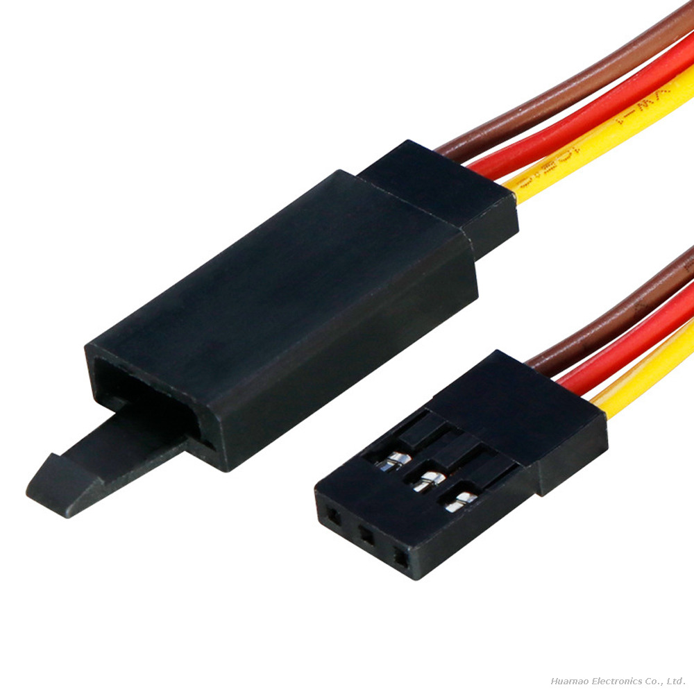 DuPont 2.54 3P Servo Cable 1569 24AWG Electrical Wire Flight Control Terminal Wire