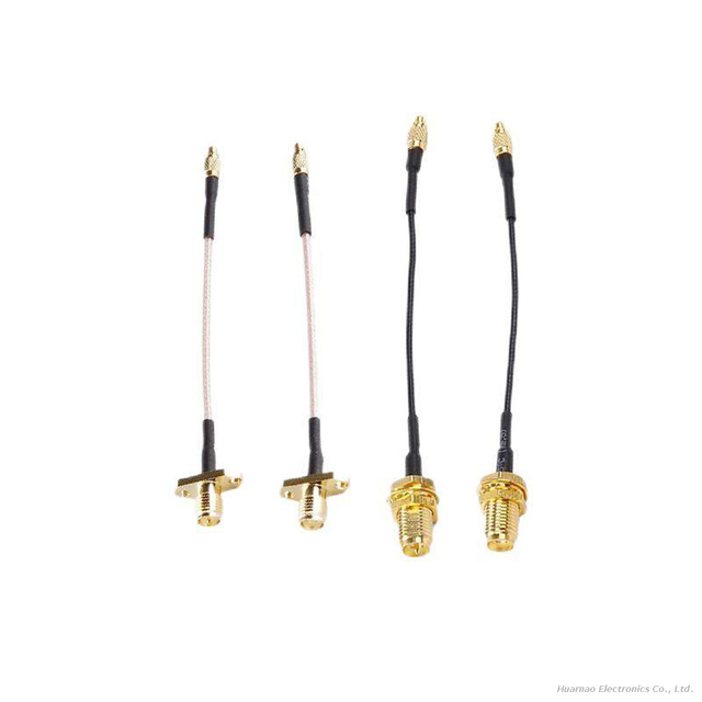 MMCX To SMA FPV Antenna Extension Cable Jumper Wire RF Coaxial Cable Assemblies