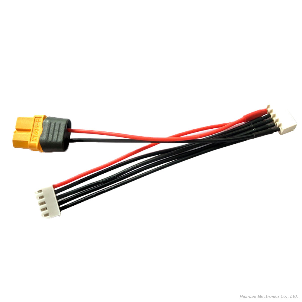 Amass XT60 To XH2.54 Plug Connector Wire FPV D6 Model Aircraft Lithium Battery Charging Adapter Cable