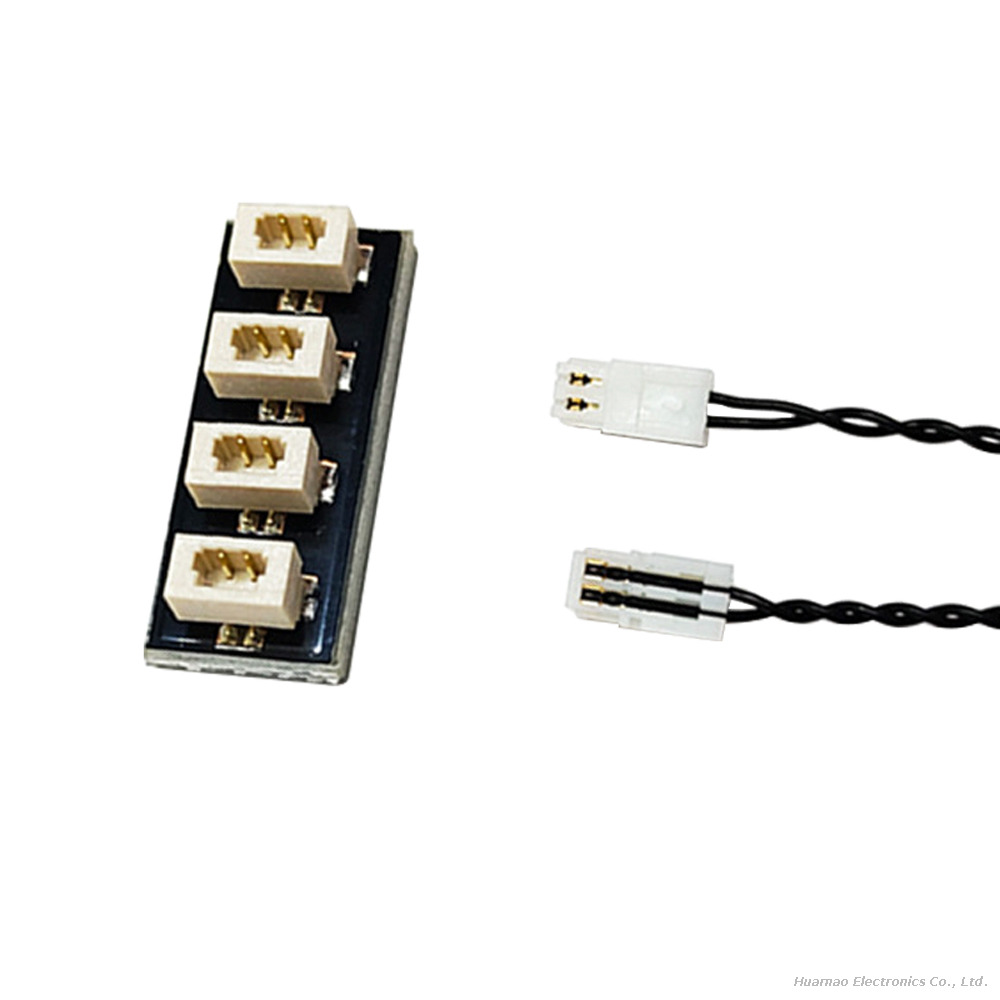 2Pin 0.8mm Pitch IDC Wire with Long Housing for Photoelectric Devices