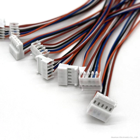 2.54mm Pitch TE 3-643814-5 IDC Cable Automotive Micro Motor Medical Equipment Wire