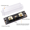 100 Amp ANL Fuse Holder with 100 Amp Fuses for Car Audio Amplifier(Black)