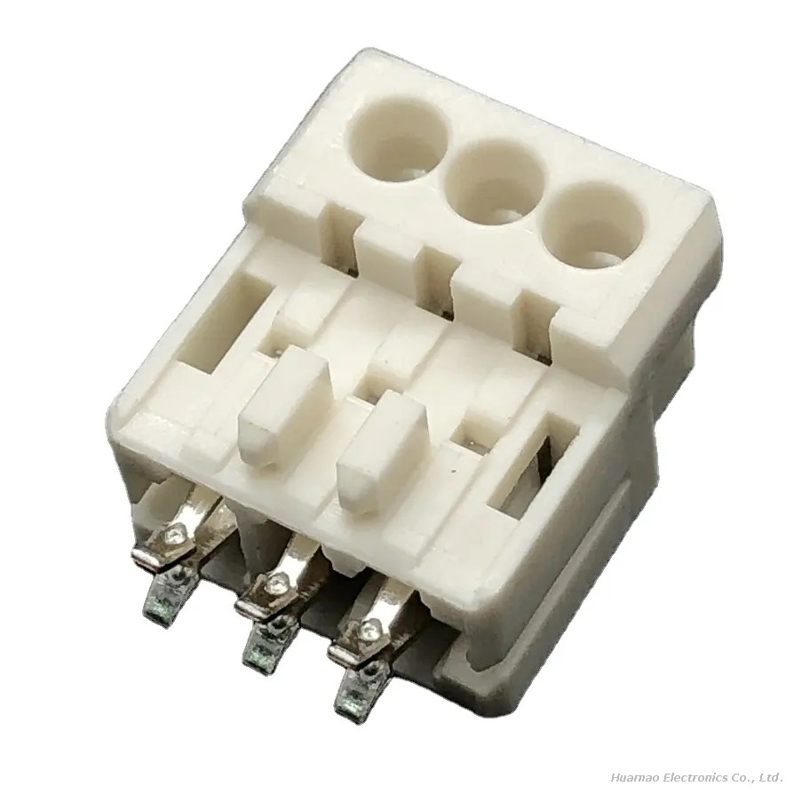 Rast 2.5mm Pitch Beige Color Lumberg 3515 Power Connector IDC Cable Assemblies
