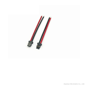 Molex 2082982021 1.80mm Pitch Pico-Ezmate Hc Receptacle Housing Single Row 2 Circuits Black Cable Assembly Wire Harness for Motor Electromechanical Connection