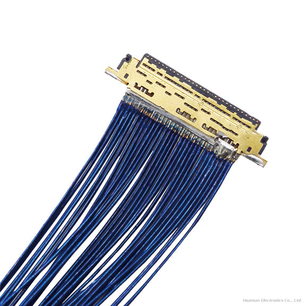 I-PEX 20473-030T TO 20346-030T Micro Coaxial Cable HD EDP Screen Wire