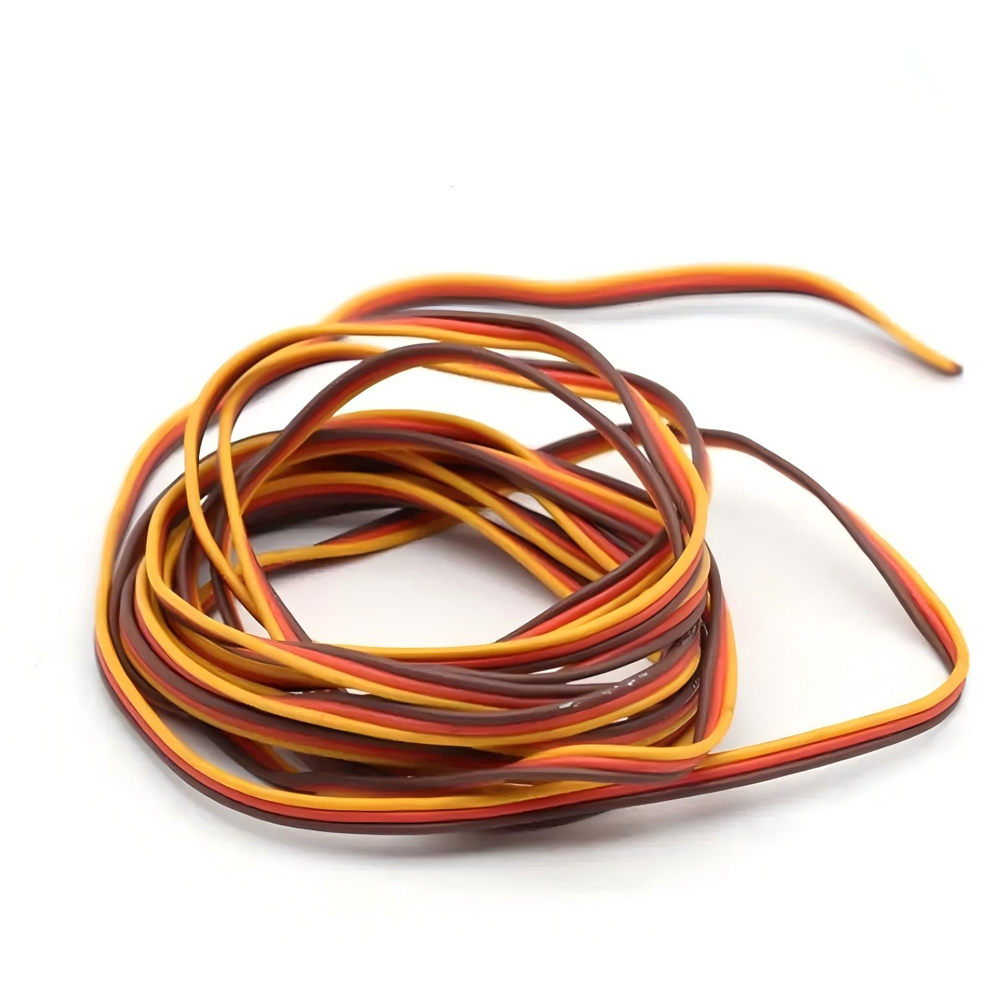 Servo Cable 3060100 Cores Copper Wire Red Black Bonded Cable for Toy Power (4)