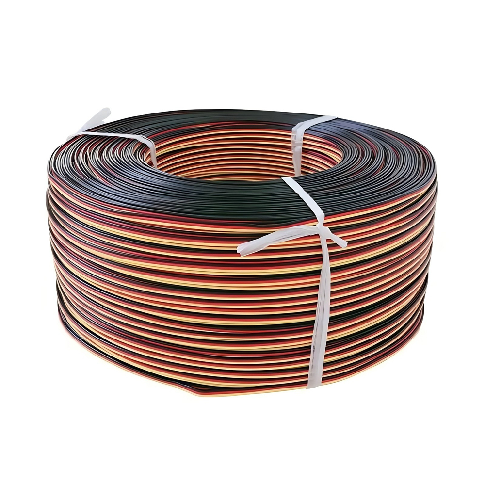 Servo Cable 3060100 Cores Copper Wire Red Black Bonded Cable for Toy Power (1)