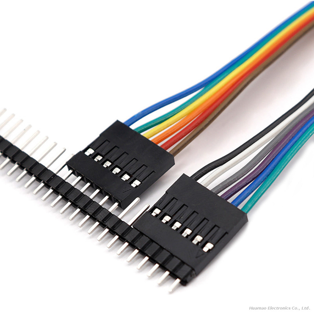 Dupont 2.54mm Terminal Wire Male And Female Docking Connection Harness Servo Bonded Cable