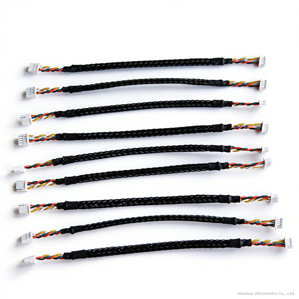 XH2.5-1*4P Terminal Wire Male And Female Docking Communication Cable AI Robot Internal Wiring Harness