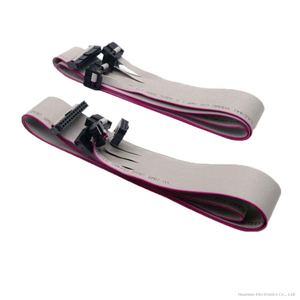 IDC 2.54-10P Red Edge Gray Cable 40P Motor Gray Cable Syringe Pump Connection Wire